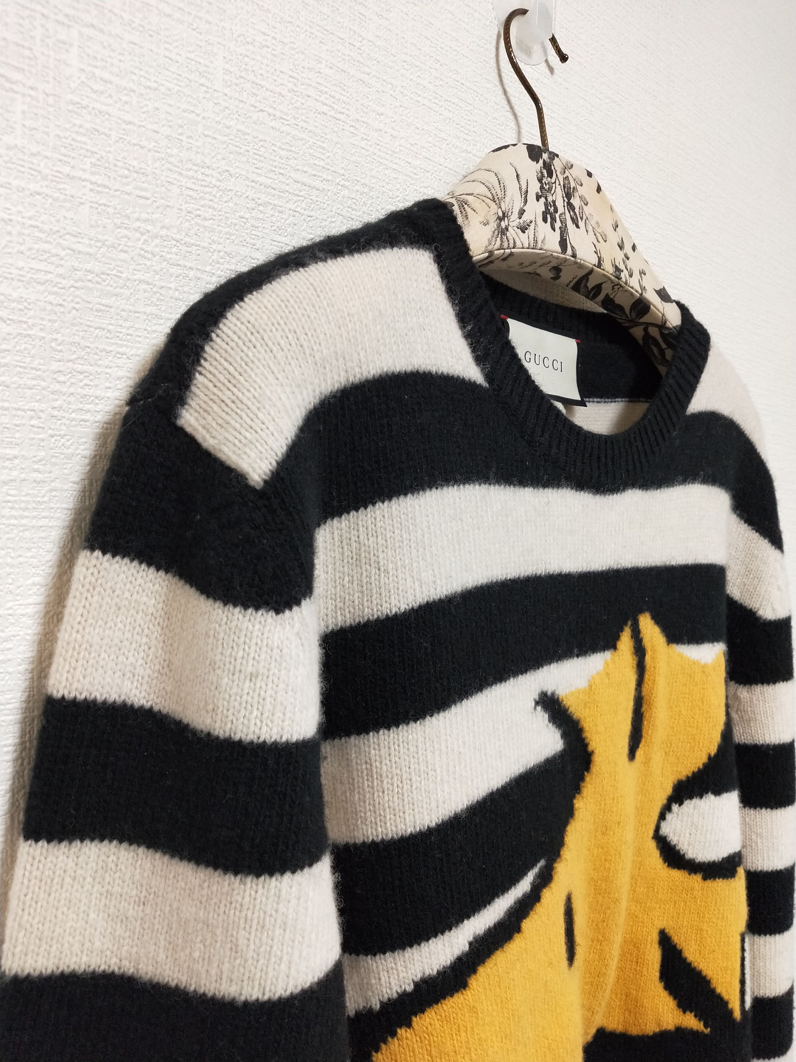 Gucci 'Woodstock' Striped Wool Sweater -XL Size US XL / EU 56 / 4 - 3 Thumbnail