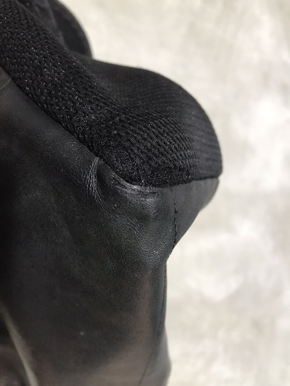 Miu Miu × Prada Miu Miu - F/W 99 - Mesh-Trim Leather Messenger Bag Size ONE SIZE - 15 Thumbnail