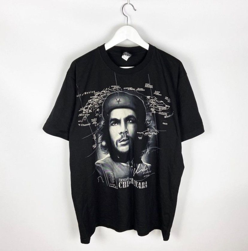Vintage Vintage bootleg Che Guevara black tee size XL Size US XL / EU 56 / 4 - 1 Thumbnail