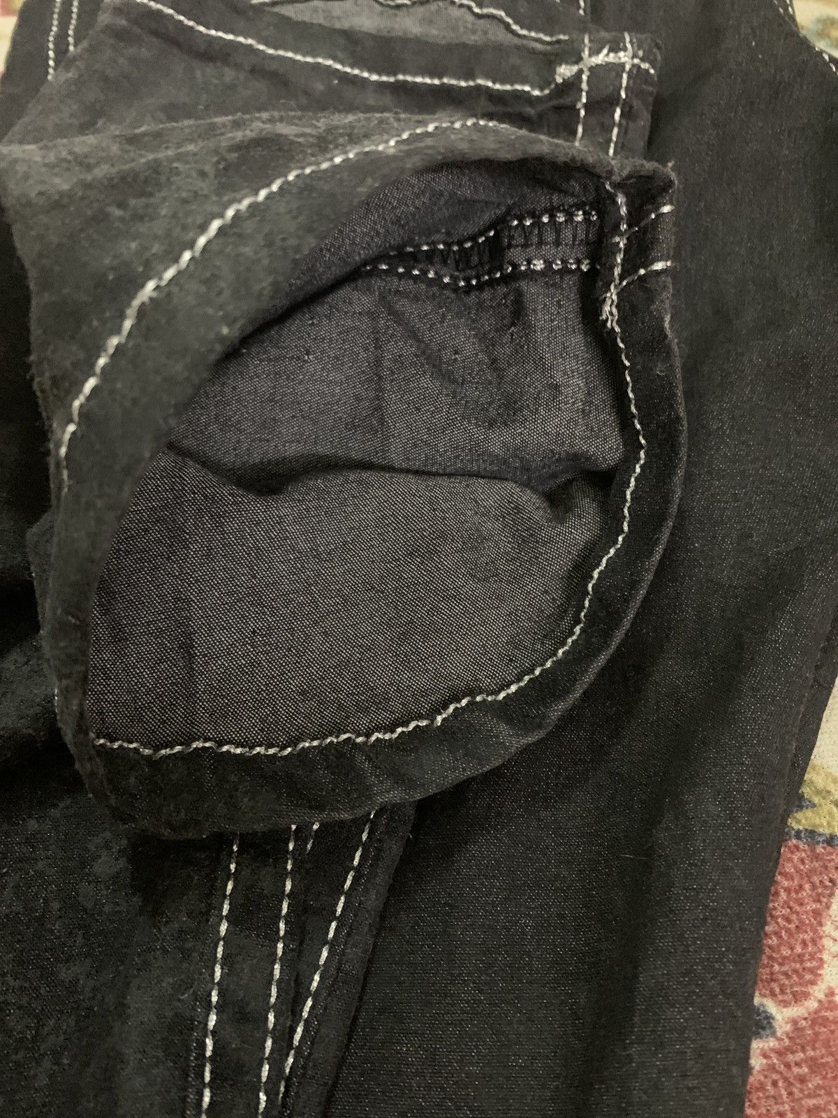 Japanese Brand × Seditionaries Japanese Brand Xfrm Studed Black Skinny Pant Size US 31 - 16 Thumbnail