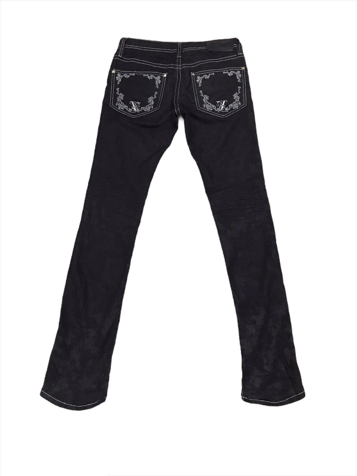 Japanese Brand × Seditionaries Japanese Brand Xfrm Studed Black Skinny Pant Size US 31 - 5 Thumbnail