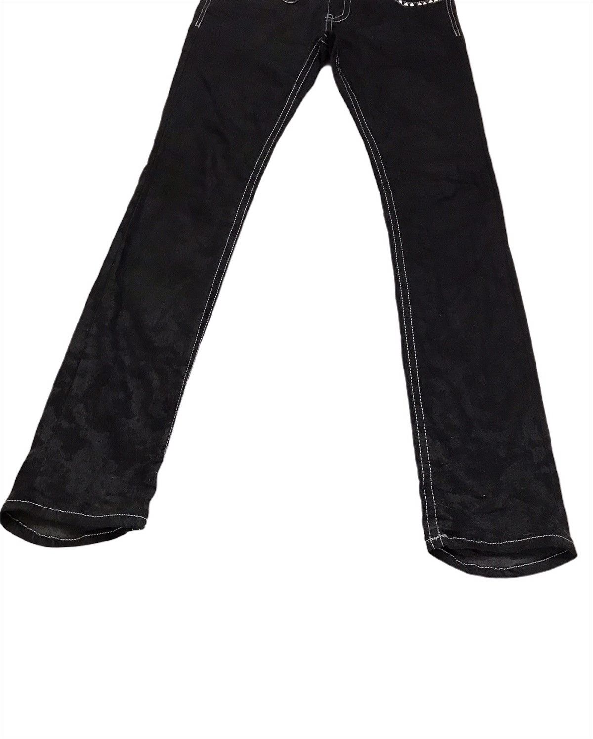 Japanese Brand × Seditionaries Japanese Brand Xfrm Studed Black Skinny Pant Size US 31 - 3 Thumbnail