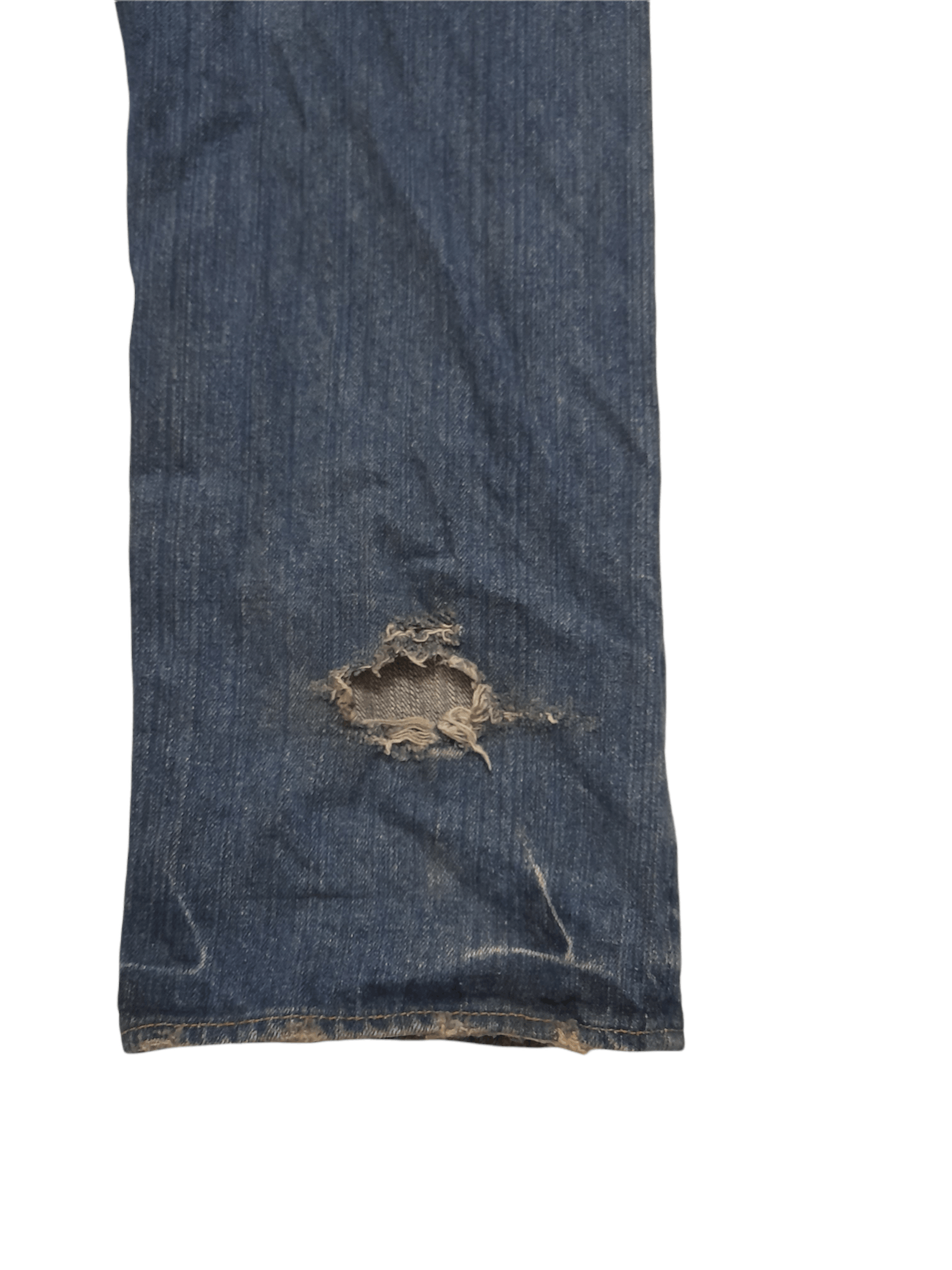 Japanese Brand Buden Japan Art Shashiko Denim Distressed (D693) W34 Size US 34 / EU 50 - 8 Thumbnail