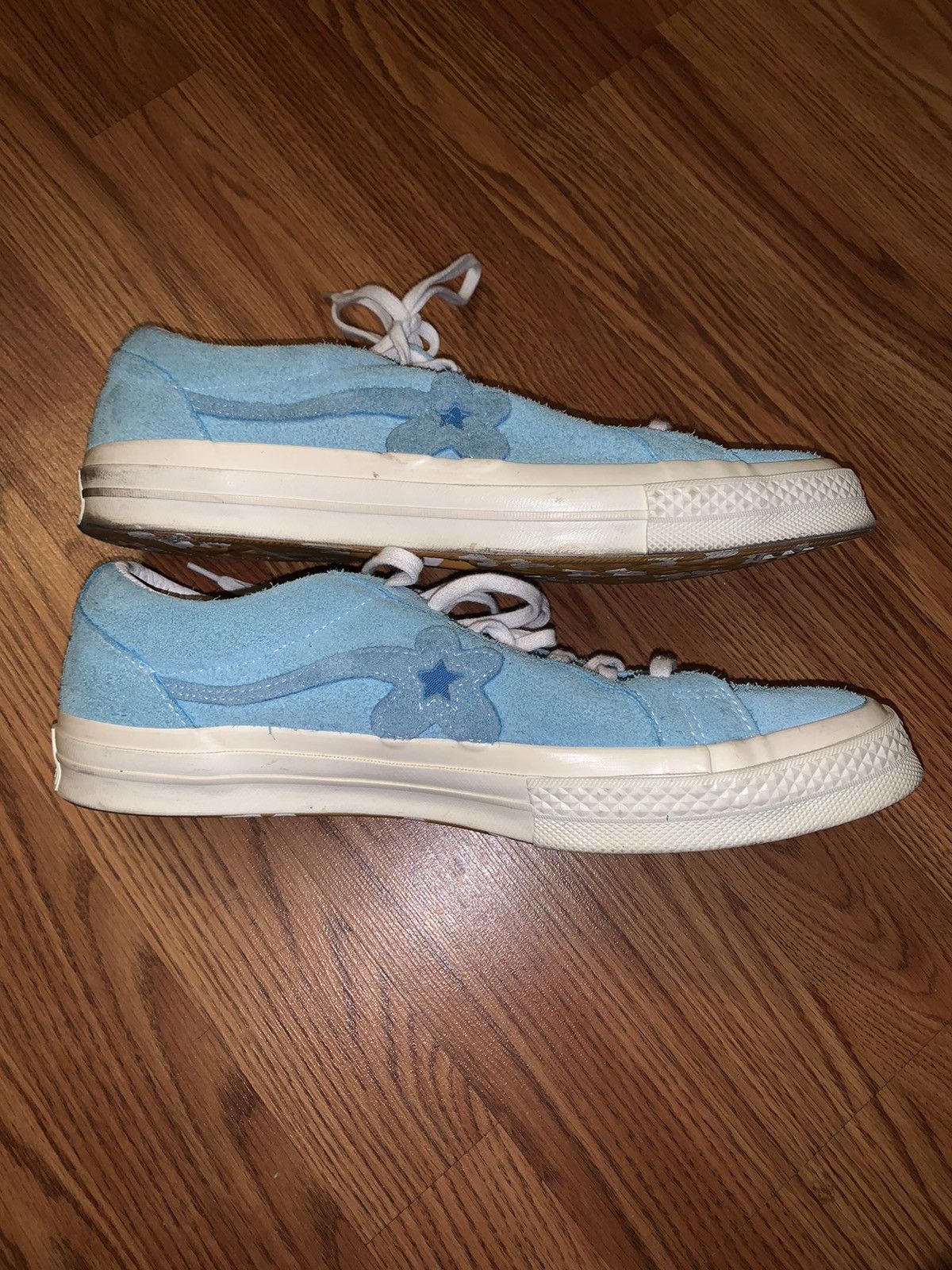 Converse × Golf Wang Golf Le Fleur x One Star Ox Bachelor Blue 2018 Size US 12 / EU 45 - 3 Thumbnail