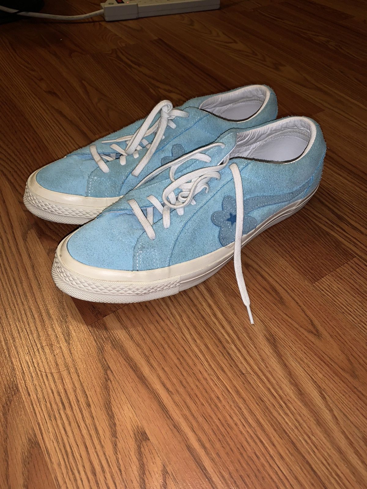 Converse Golf Wang Golf Le Fleur x One Star Ox Bachelor Blue 2018 Grailed