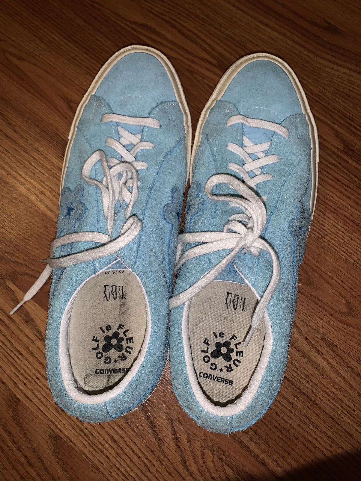 Converse × Golf Wang Golf Le Fleur x One Star Ox Bachelor Blue 2018 Size US 12 / EU 45 - 5 Thumbnail