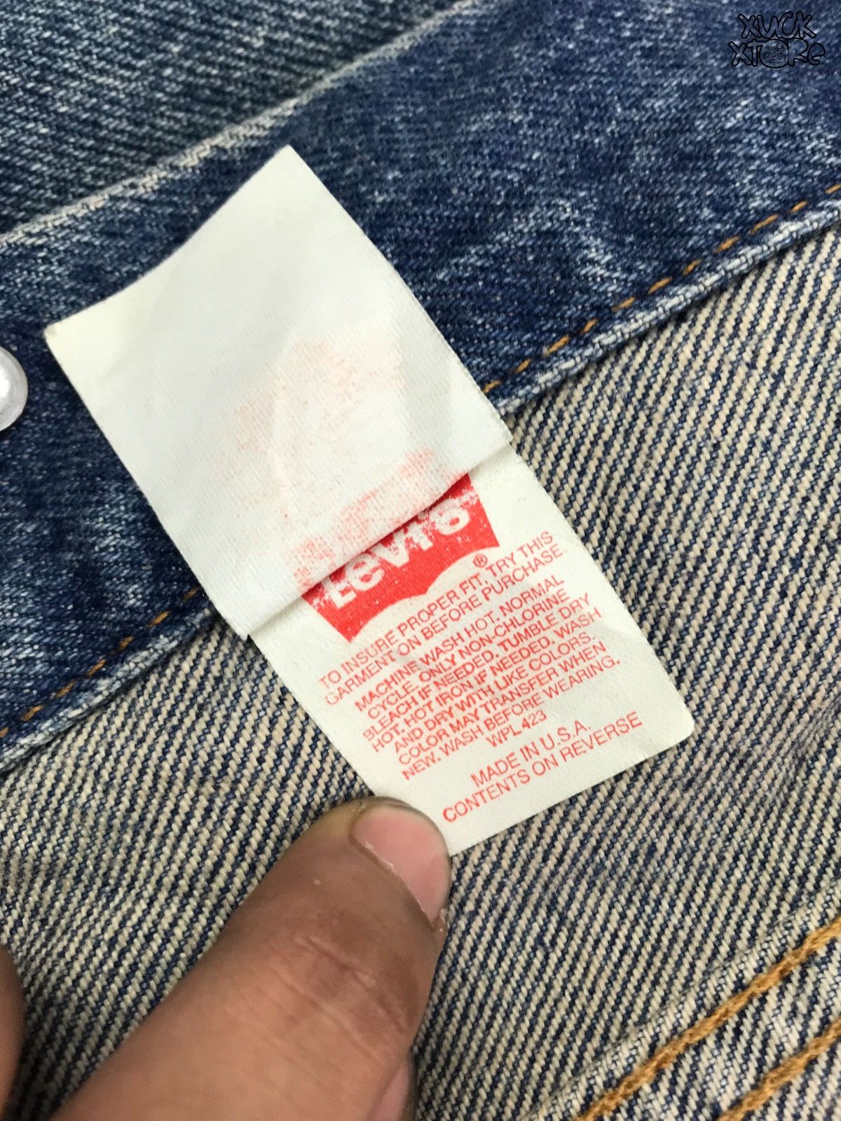 Levi's VINTAGE LEVI’S 70505 0217 DENIM JACKET 38 MADE IN USA Size US M / EU 48-50 / 2 - 8 Thumbnail