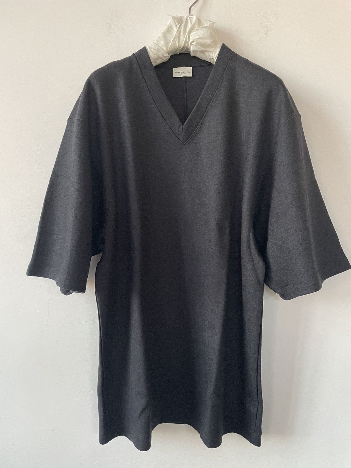DRIES VAN NOTEN Tシャツ　MARLING & EVANS Dries Van Noten Dries Van Noten S Oversized 2018 Runway
