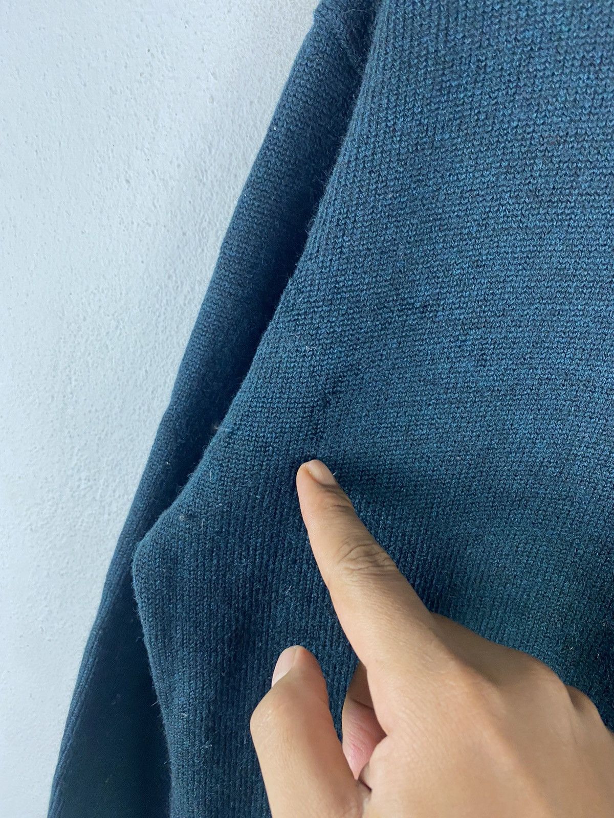 Designer × Japanese Brand 🔥SALE🔥MANIFEST WOOL KNITTED SWEATSHIRT MADE IN JAPAN Size US L / EU 52-54 / 3 - 8 Thumbnail