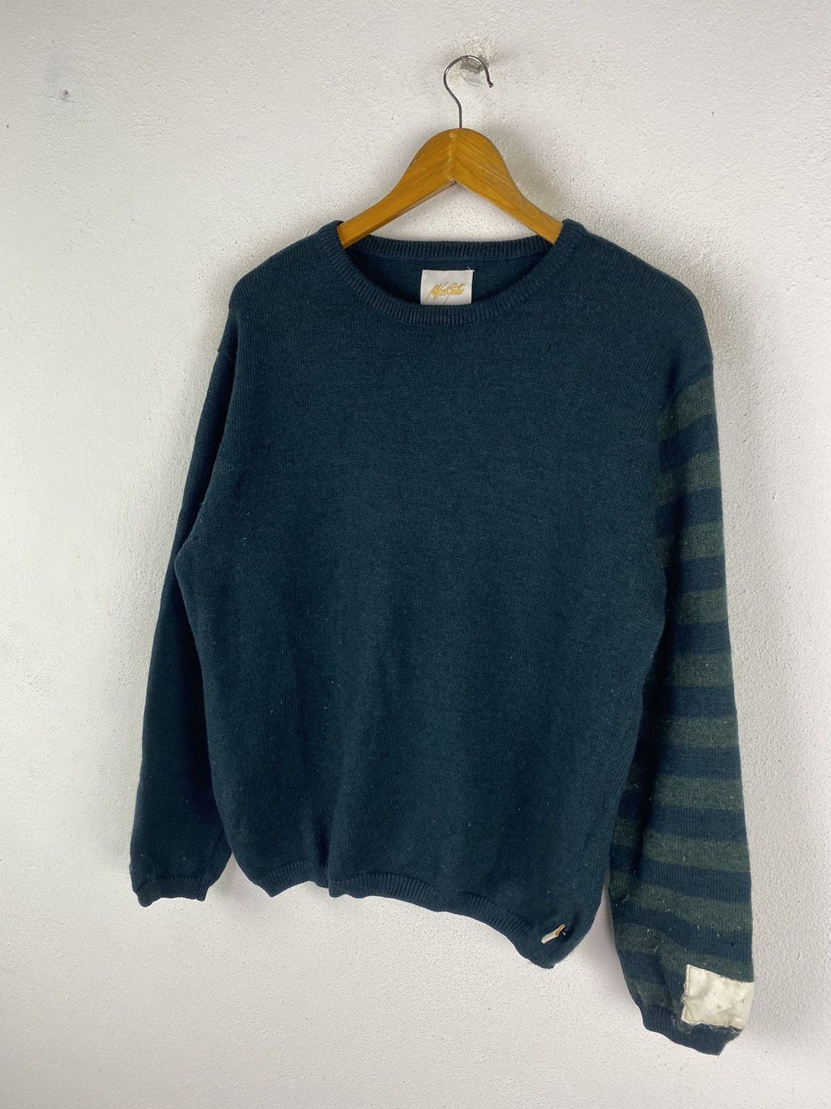 Designer × Japanese Brand 🔥SALE🔥MANIFEST WOOL KNITTED SWEATSHIRT MADE IN JAPAN Size US L / EU 52-54 / 3 - 3 Thumbnail