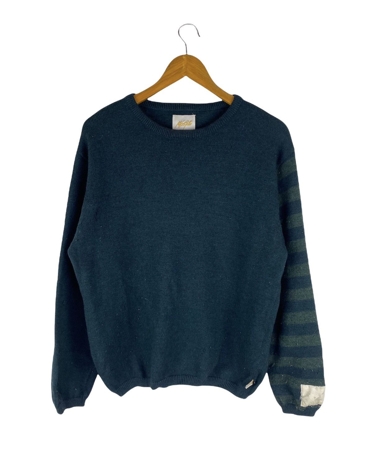 Designer × Japanese Brand 🔥SALE🔥MANIFEST WOOL KNITTED SWEATSHIRT MADE IN JAPAN Size US L / EU 52-54 / 3 - 1 Thumbnail