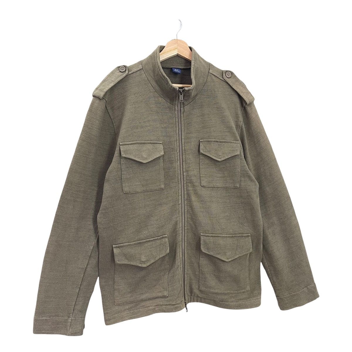 Gap Gap Brand Tactical Pocket Collar Heavy Jacket Cotton Size M Size US M / EU 48-50 / 2 - 2 Thumbnail