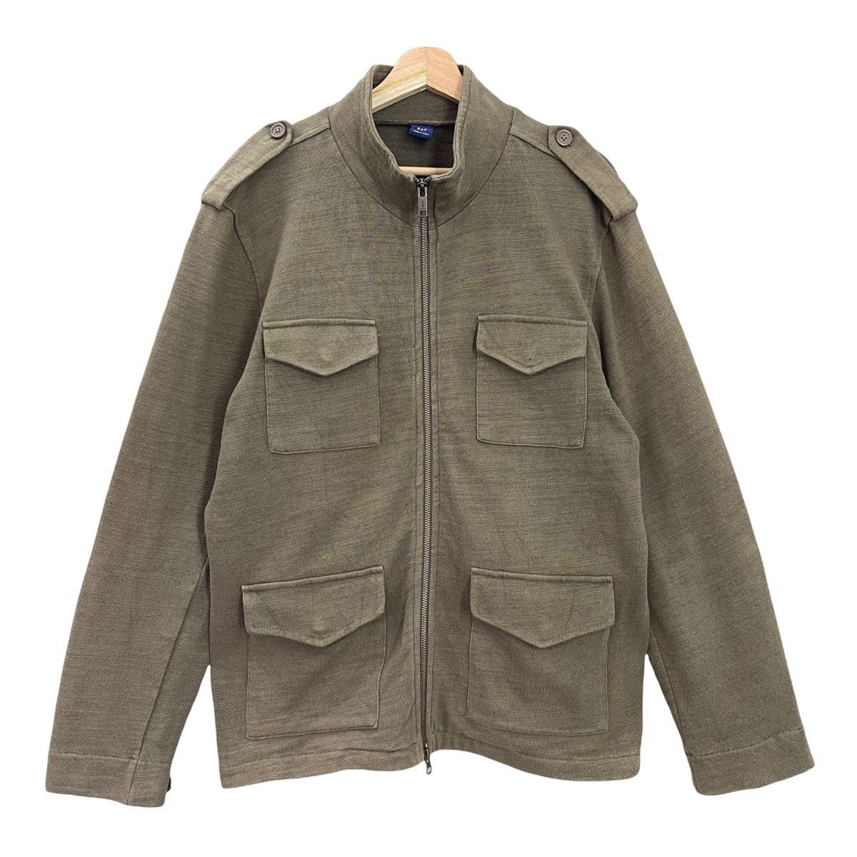Gap Gap Brand Tactical Pocket Collar Heavy Jacket Cotton Size M Size US M / EU 48-50 / 2 - 1 Thumbnail