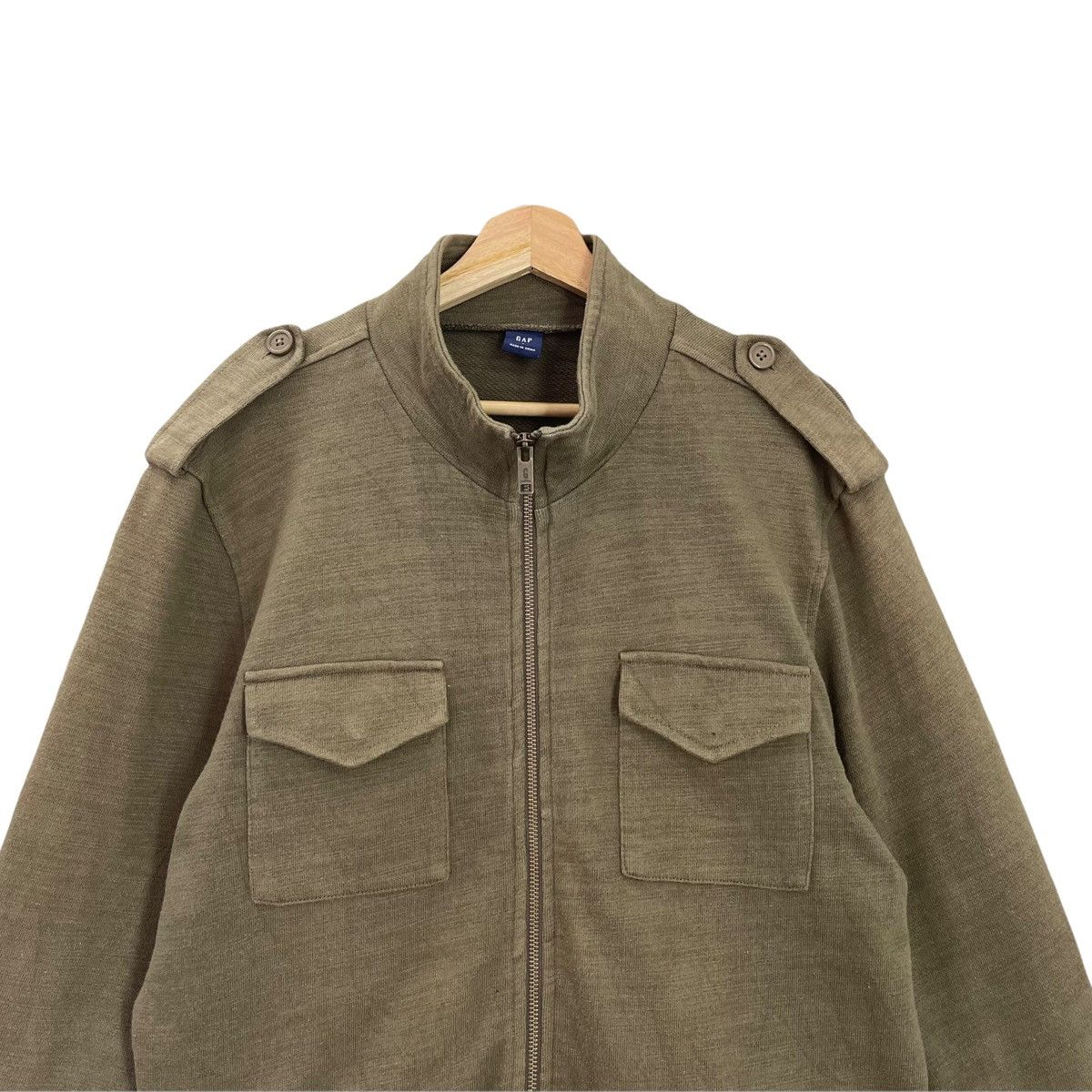 Gap Gap Brand Tactical Pocket Collar Heavy Jacket Cotton Size M Size US M / EU 48-50 / 2 - 4 Thumbnail