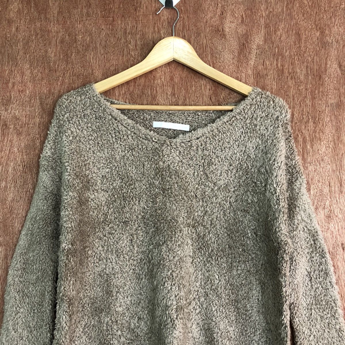 Homespun Knitwear × Japanese Brand Spick & Span Brown Mohair Baggy Knitwear Size US M / EU 48-50 / 2 - 2 Thumbnail