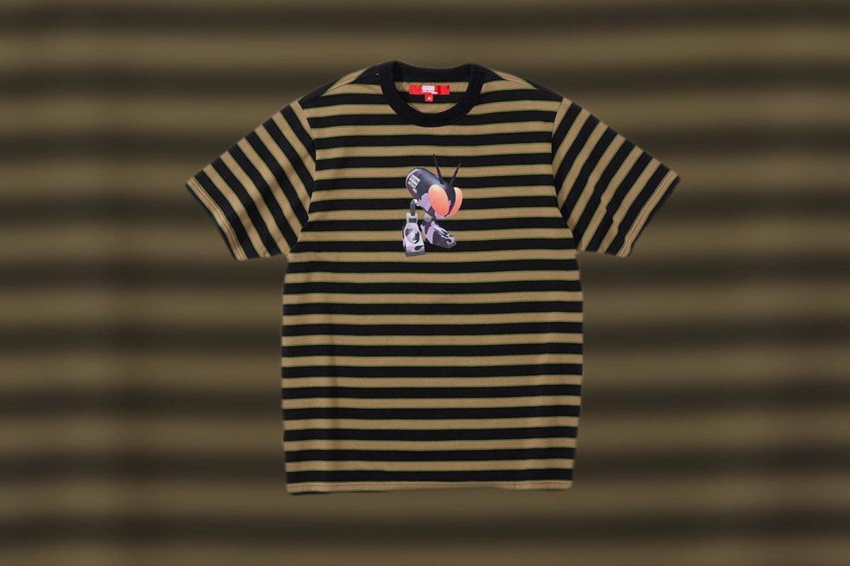 Supreme Supreme Junya Watanabe CDG MAN Stripe S/S Top Black | Grailed