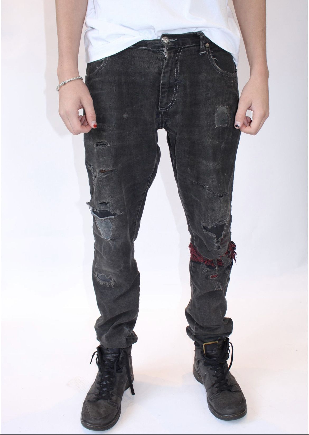 LOHA VETE ‘SLICK’ Bandana Jeans by Loha Vete Size US 32 / EU 48 - 2 Thumbnail