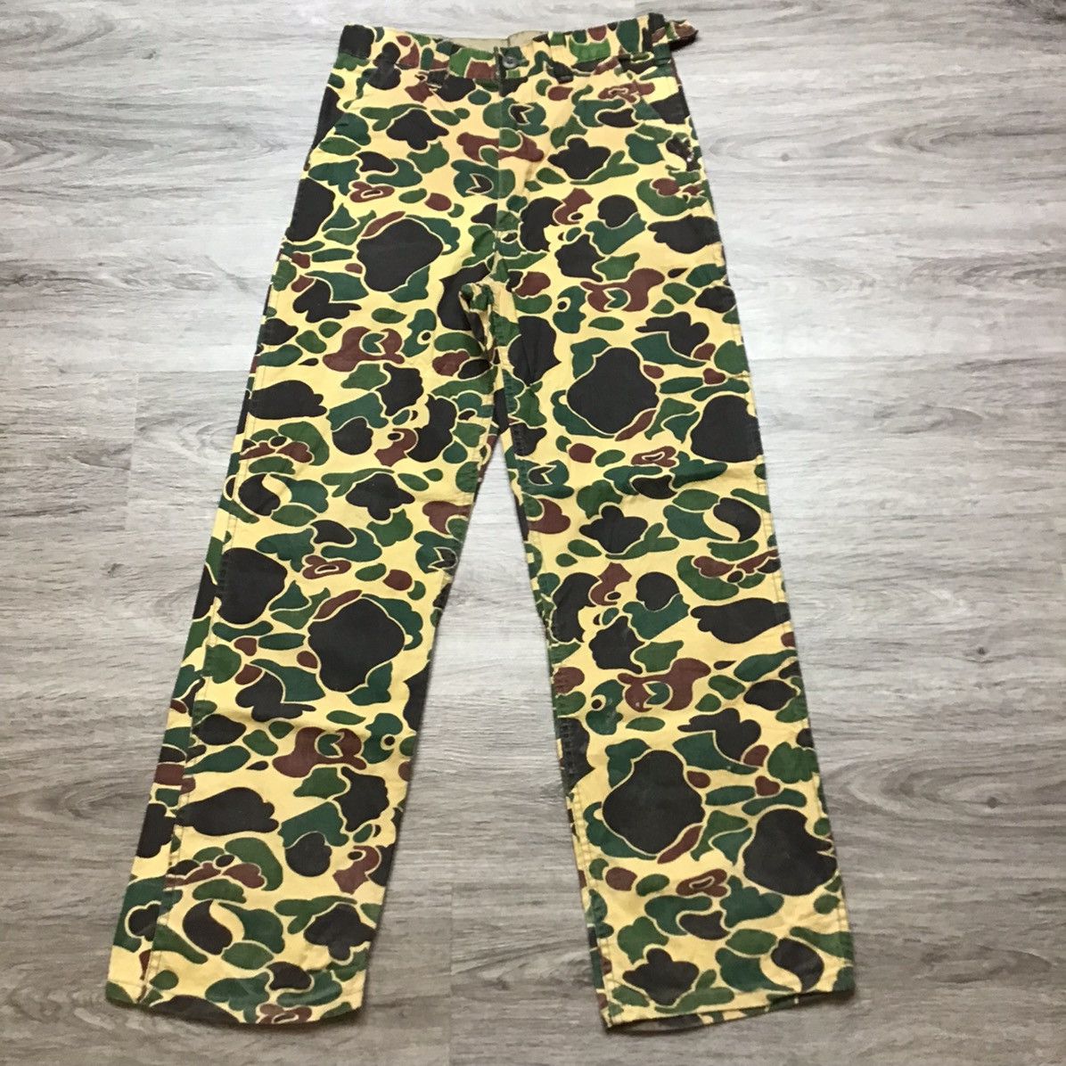 Vintage Vintage 80s Duck Camo Hunting Pants Size US 30 / EU 46 - 1 Thumbnail