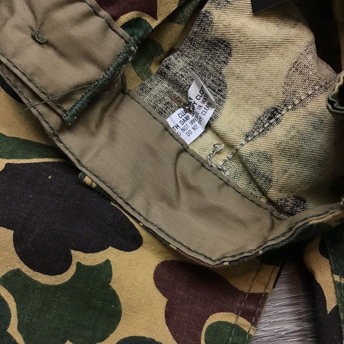 Vintage Vintage 80s Duck Camo Hunting Pants Size US 30 / EU 46 - 5 Thumbnail