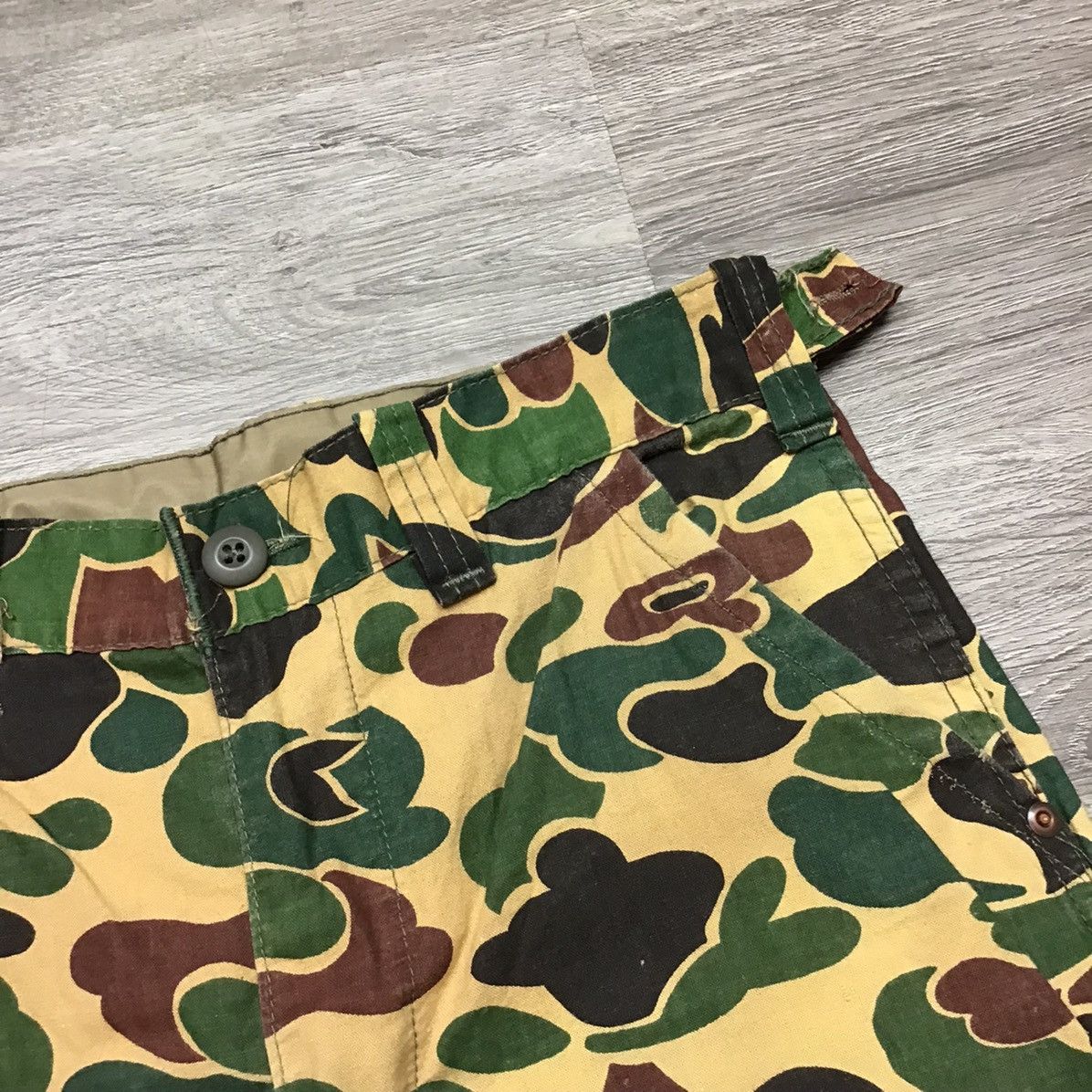 Vintage Vintage 80s Duck Camo Hunting Pants Size US 30 / EU 46 - 4 Thumbnail