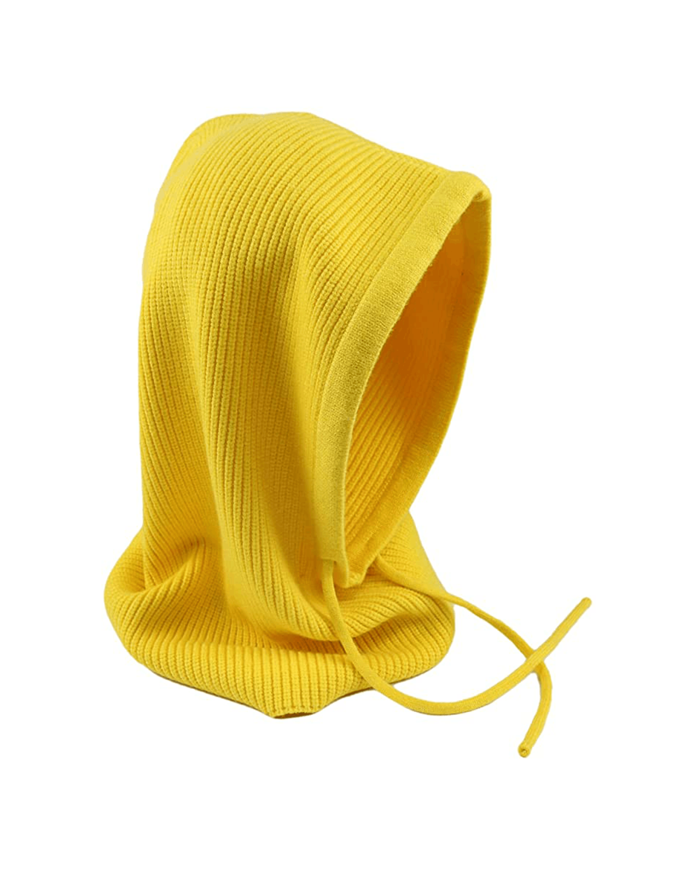 Other Rick Owens "Style" Balaclava Hood Scarf (Yellow) Size ONE SIZE - 5 Thumbnail