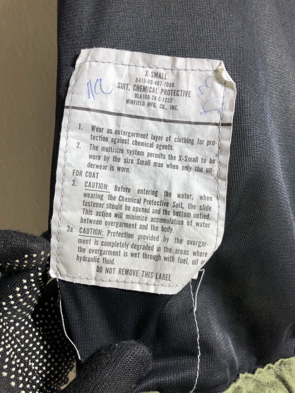 Other Military Suit Chemical Protective jacket Size US M / EU 48-50 / 2 - 9 Thumbnail