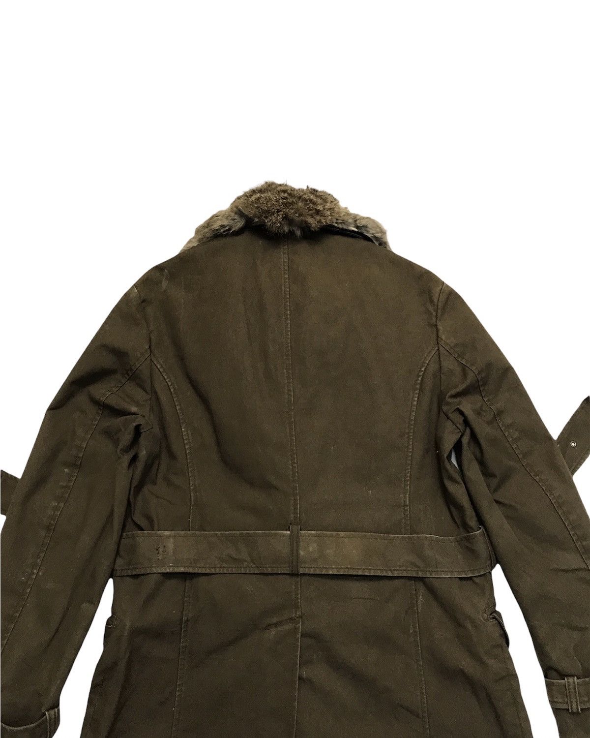 If Six Was Nine × PPFM × Seditionaries VINTAGE 80s PPFM FUR SHOULDER BROWN DOUBLE LINING JACKET Size US M / EU 48-50 / 2 - 8 Thumbnail