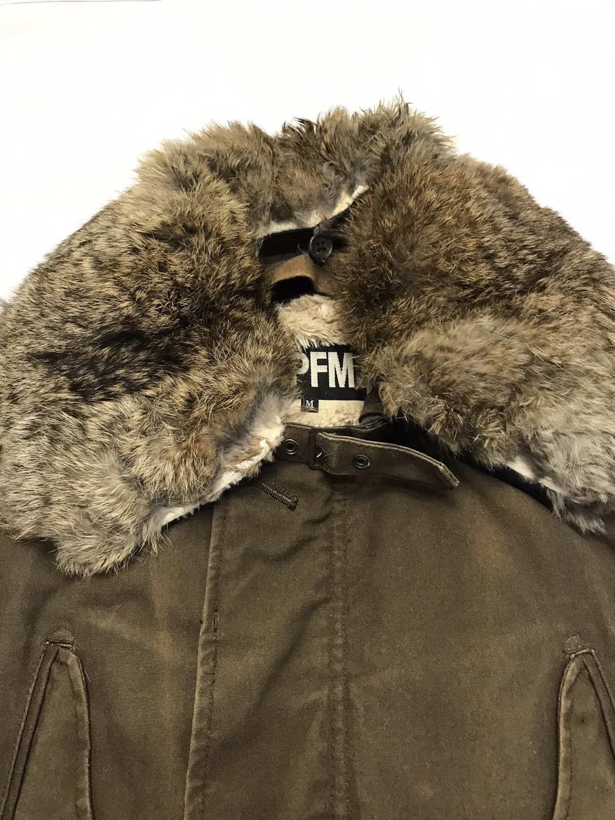 If Six Was Nine × PPFM × Seditionaries VINTAGE 80s PPFM FUR SHOULDER BROWN DOUBLE LINING JACKET Size US M / EU 48-50 / 2 - 10 Thumbnail