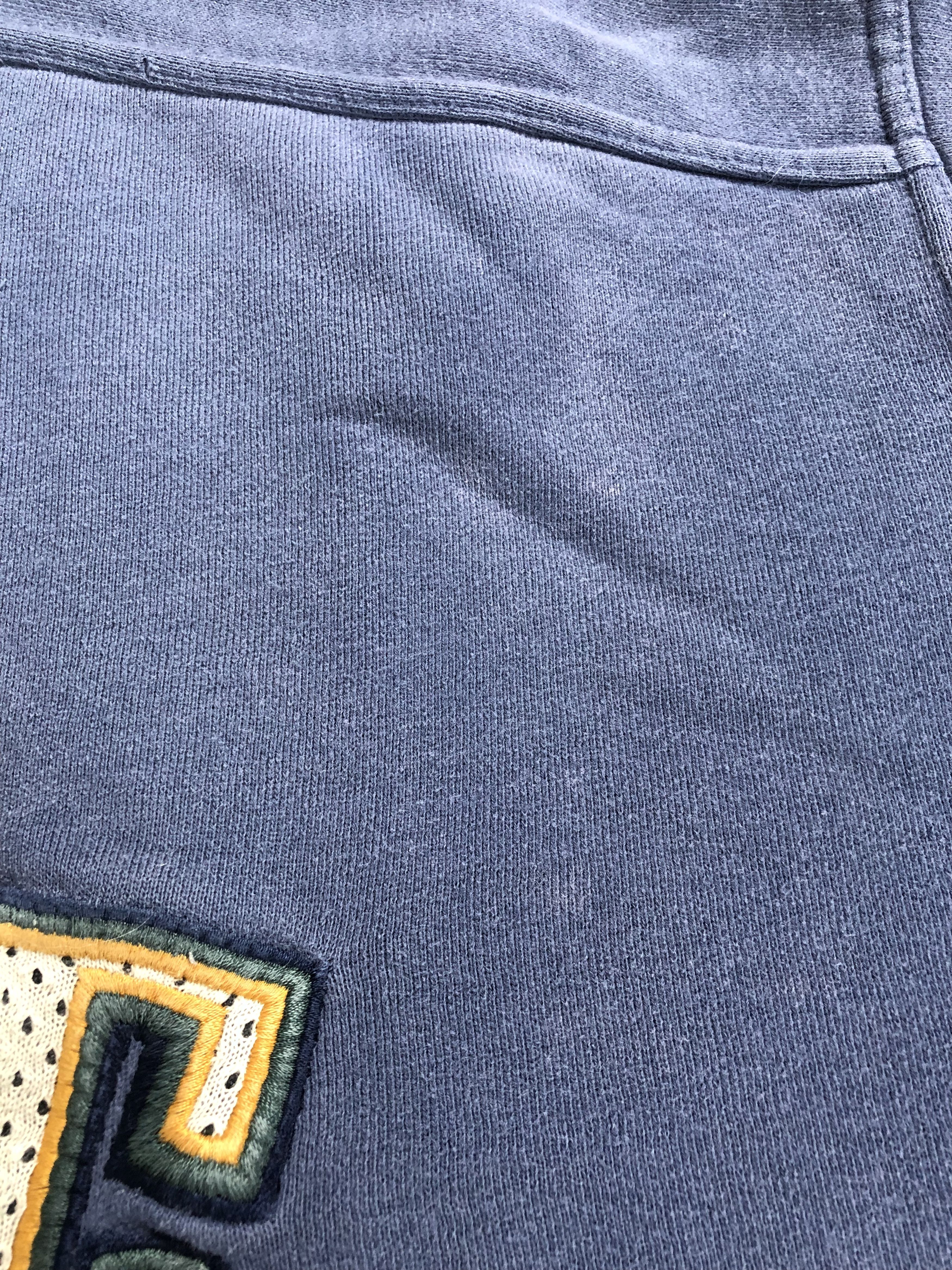 Nike Vintage 90s Nike Center Big Logo sweatshirts thrashed Size US XL / EU 56 / 4 - 6 Thumbnail