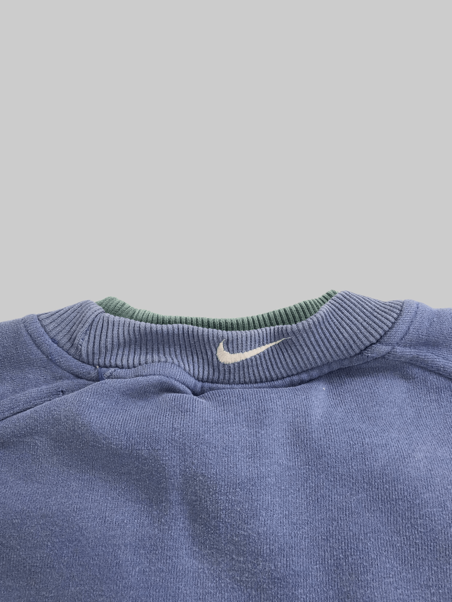 Nike Vintage 90s Nike Center Big Logo sweatshirts thrashed Size US XL / EU 56 / 4 - 15 Thumbnail