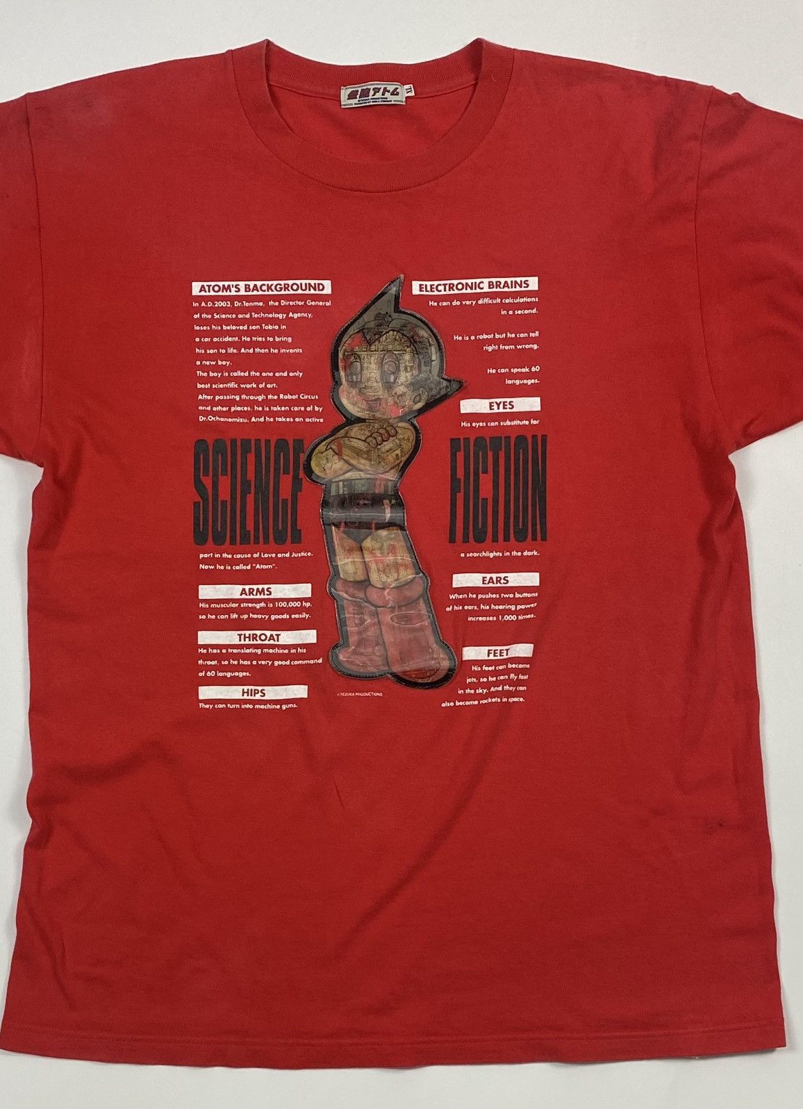 VINTAGE ASTRO BOY 3D TEE TEZUKA PRODUCTIONS