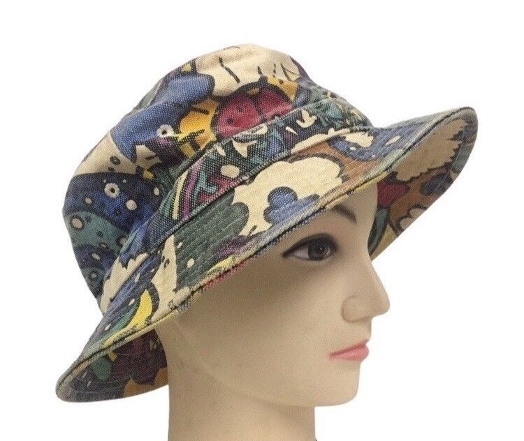 Hysteric Glamour VINTAGE 90s HYSTERIC GLAMOUR FULL PRINT BUCKET HAT CAP Size ONE SIZE - 3 Thumbnail