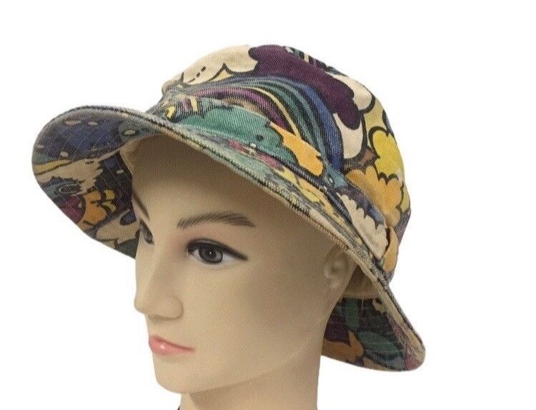 Hysteric Glamour VINTAGE 90s HYSTERIC GLAMOUR FULL PRINT BUCKET HAT CAP Size ONE SIZE - 1 Thumbnail