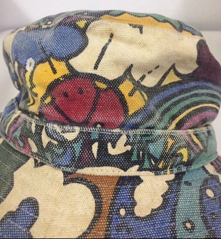 Hysteric Glamour VINTAGE 90s HYSTERIC GLAMOUR FULL PRINT BUCKET HAT CAP Size ONE SIZE - 9 Thumbnail