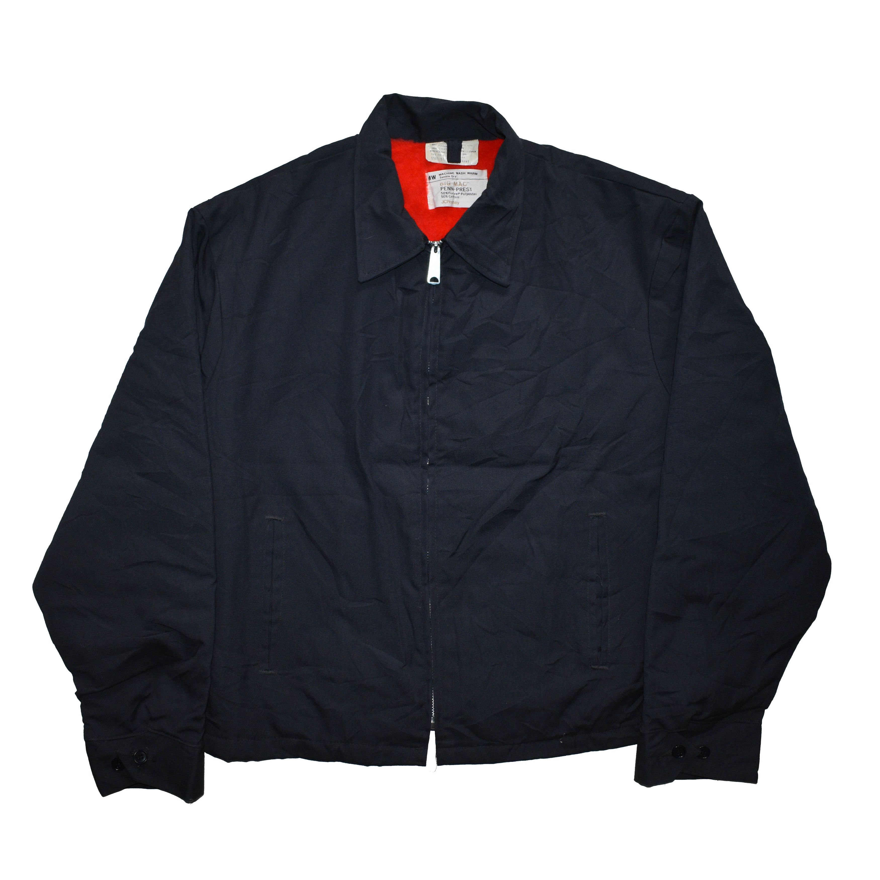 Big Mac Vintage J.C. Penney Big Mac Chore Jacket Talon Zip | Grailed