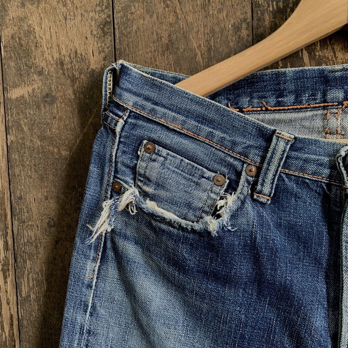 Osaka Full Count Selvedge Distressed Denim Jeans