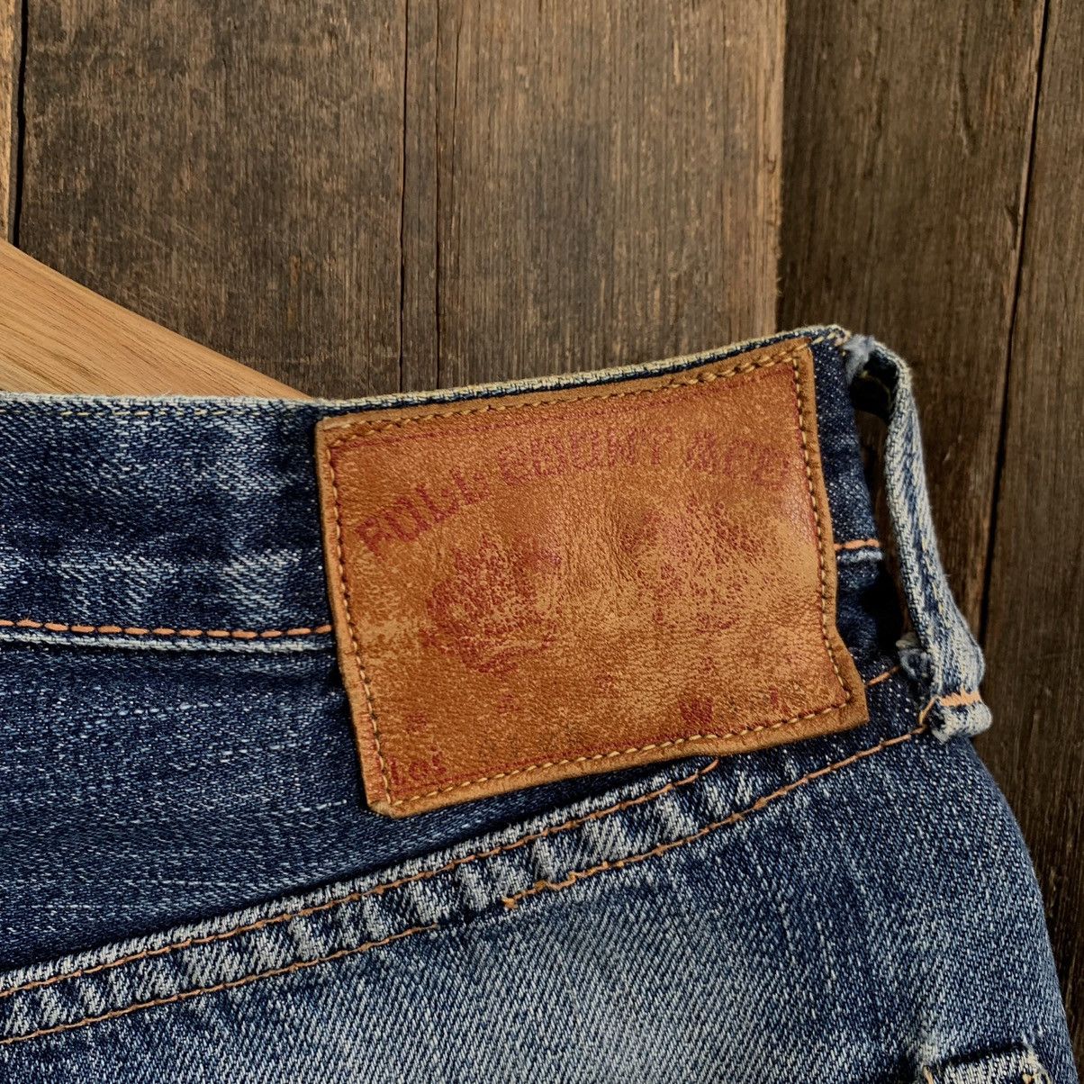 Osaka Full Count Selvedge Distressed Denim Jeans
