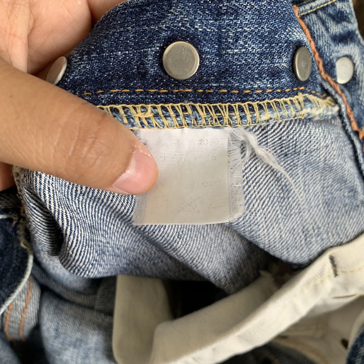 Full Count & Co. Osaka Full Count Selvedge Distressed Denim Jeans Size US 31 - 16 Thumbnail