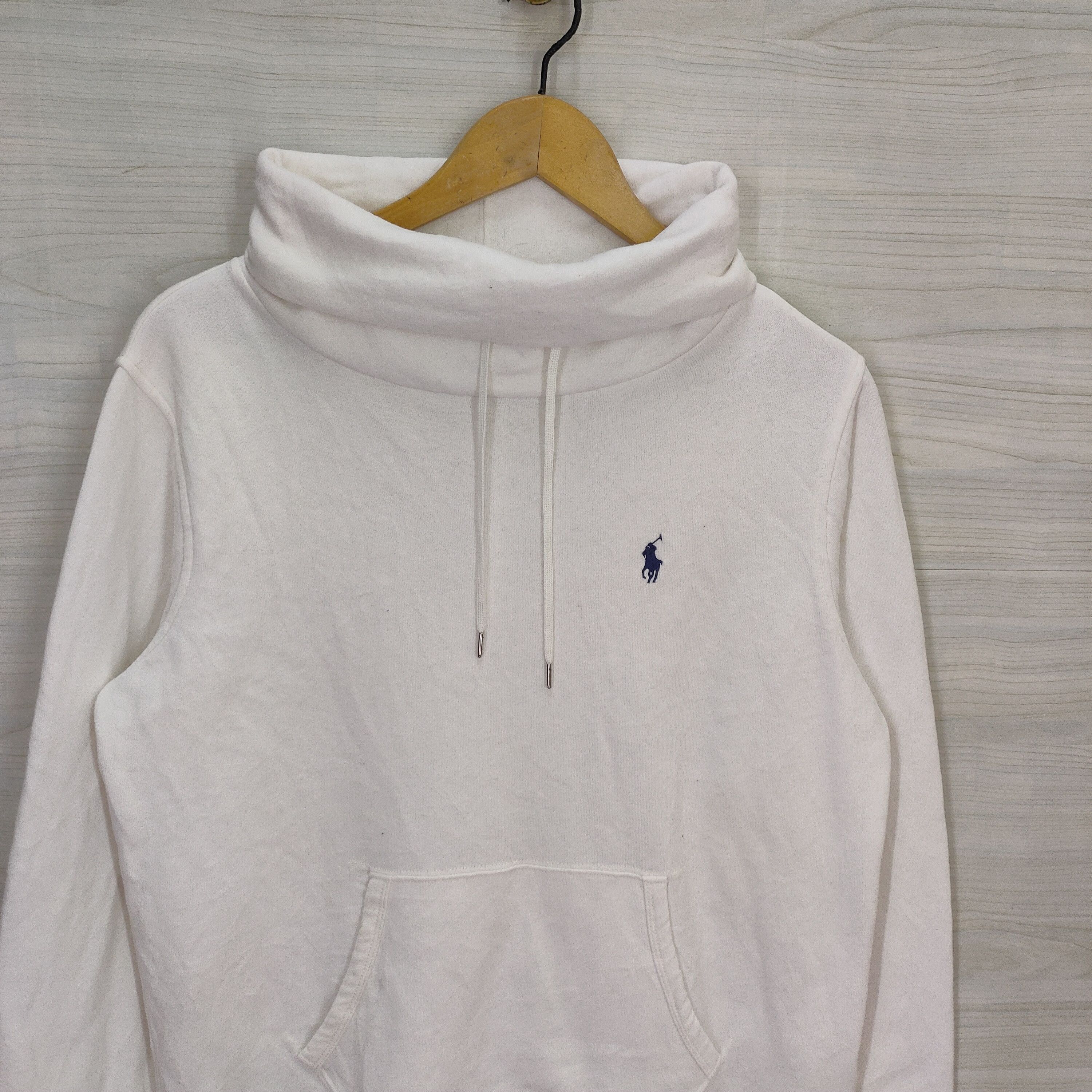 Polo Ralph Lauren × Ralph Lauren × Vintage Vtg Polo Ralph Lauren Turtle Neck Sweatshirt Size US M / EU 48-50 / 2 - 4 Thumbnail