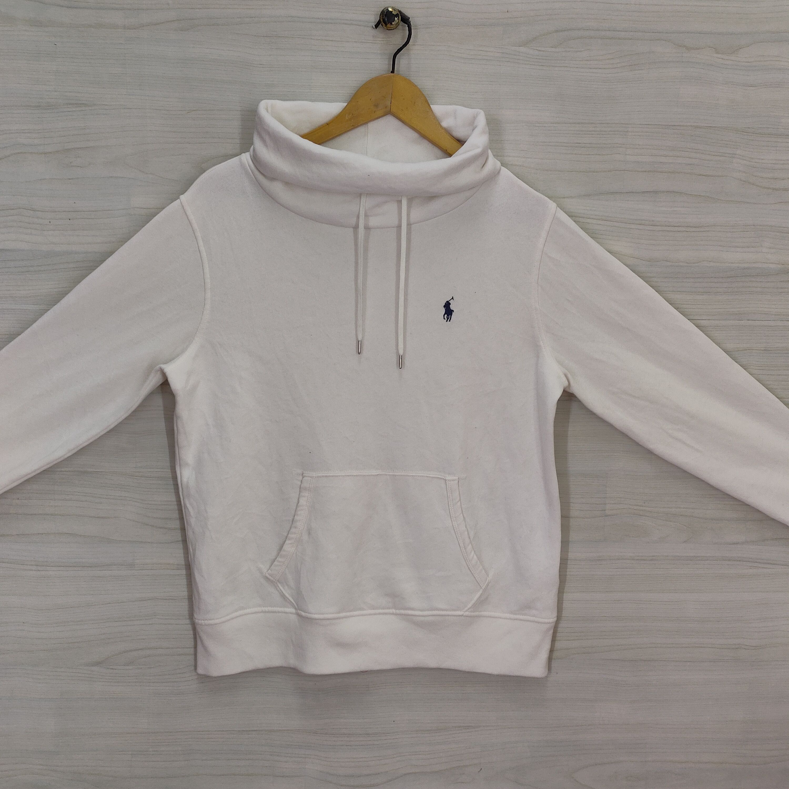 Polo Ralph Lauren × Ralph Lauren × Vintage Vtg Polo Ralph Lauren Turtle Neck Sweatshirt Size US M / EU 48-50 / 2 - 2 Thumbnail