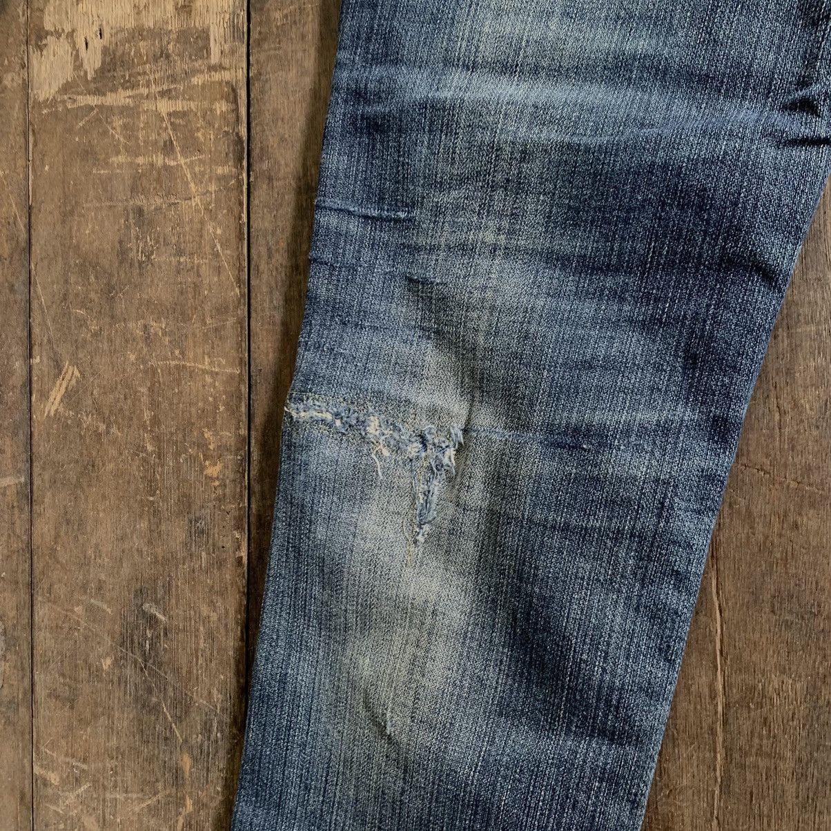 Nudie Jeans Nudie Jeans Distressed Denim Jeans Size US 31 - 14 Thumbnail