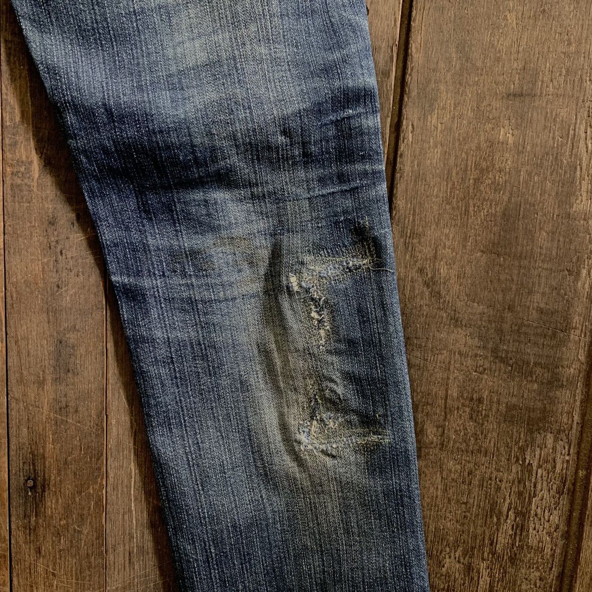 Nudie Jeans Nudie Jeans Distressed Denim Jeans Size US 31 - 13 Thumbnail