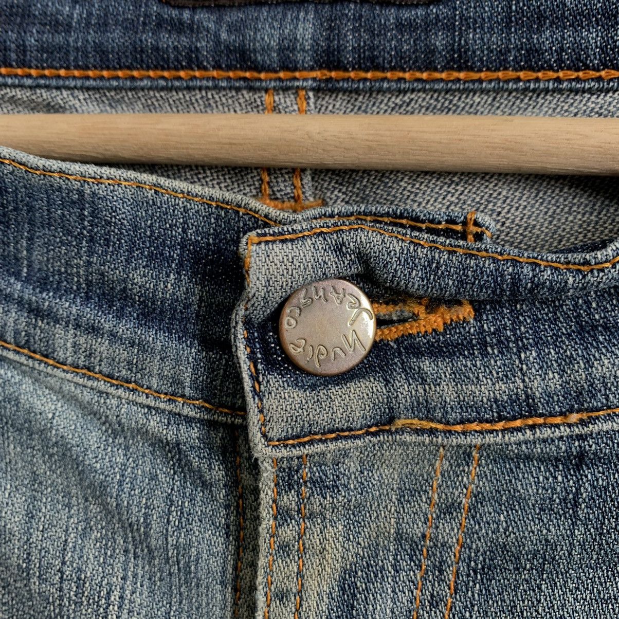 Nudie Jeans Nudie Jeans Distressed Denim Jeans Size US 31 - 6 Thumbnail