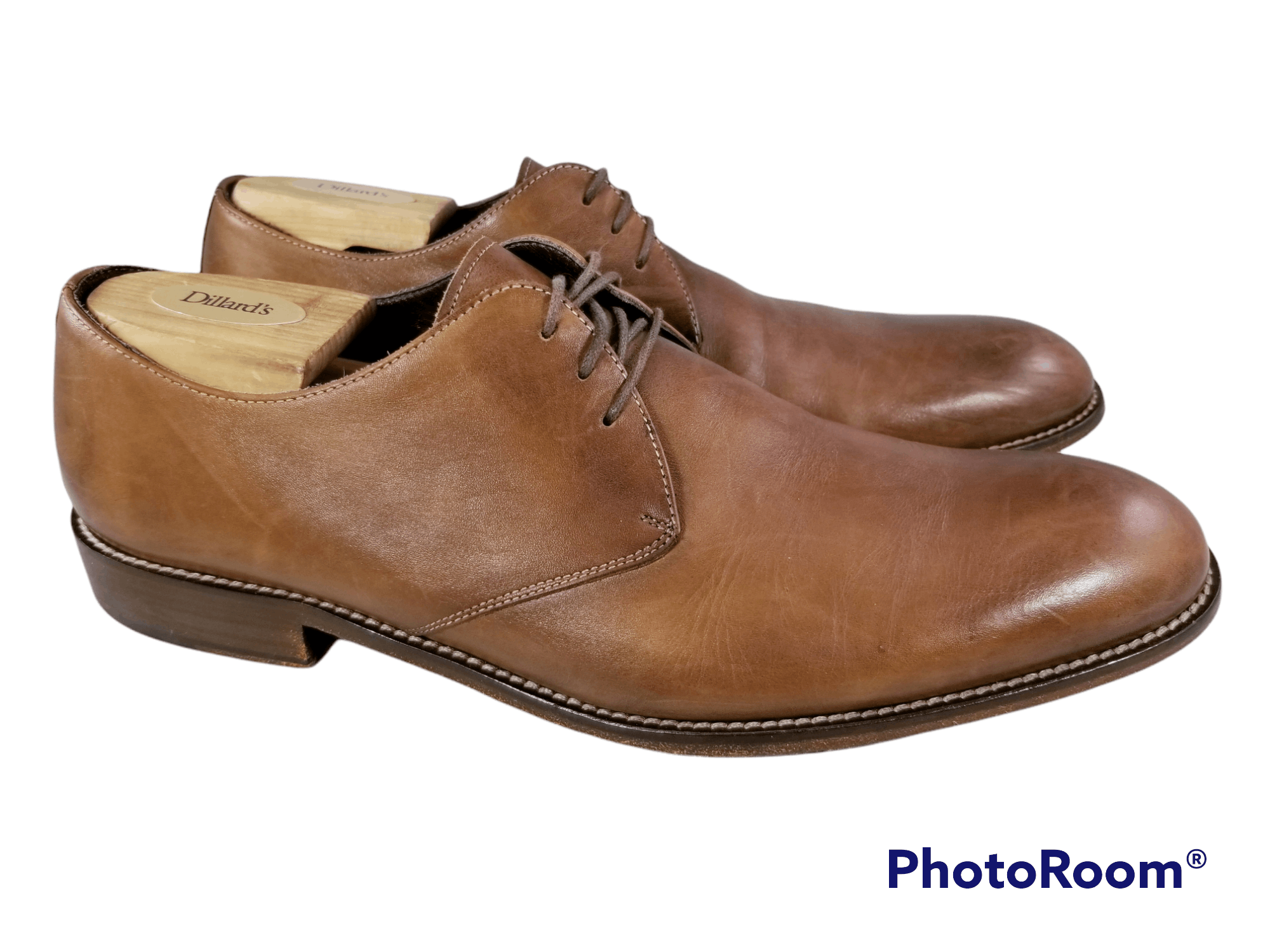 To Boot New York Adam Derrick Brown Derby Shoes Size 8 To Boot Adam Derrick Italy Men 11.5 Brown Suede Dress Shoes main image 2