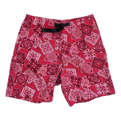 Red Bandana Shorts | Grailed