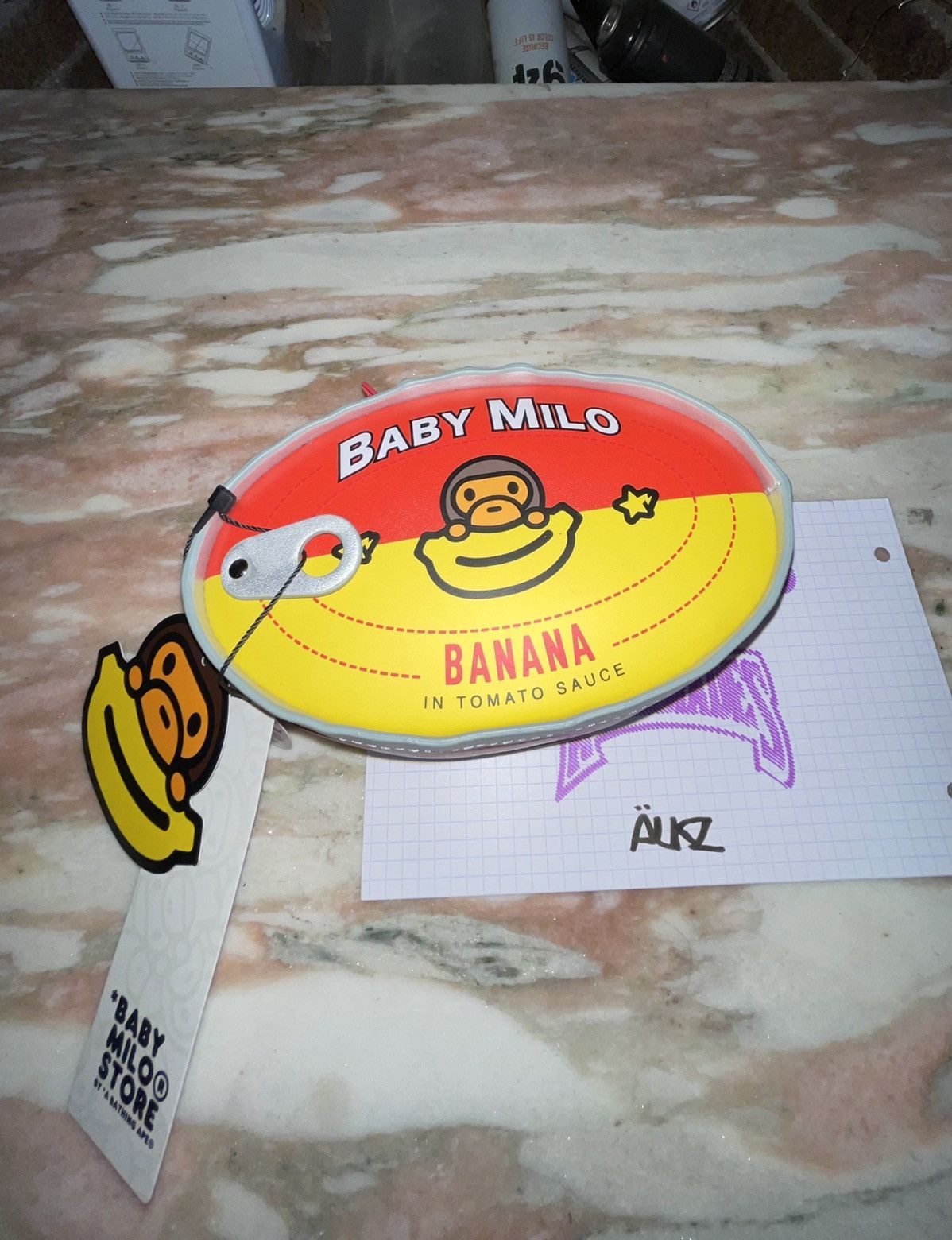 BABY MILO BANANA FOOD SAMPLE 食品サンプル BABY MILO CHOCOLATE BANANA SUNDAE FOOD SAMPLE | bape.com