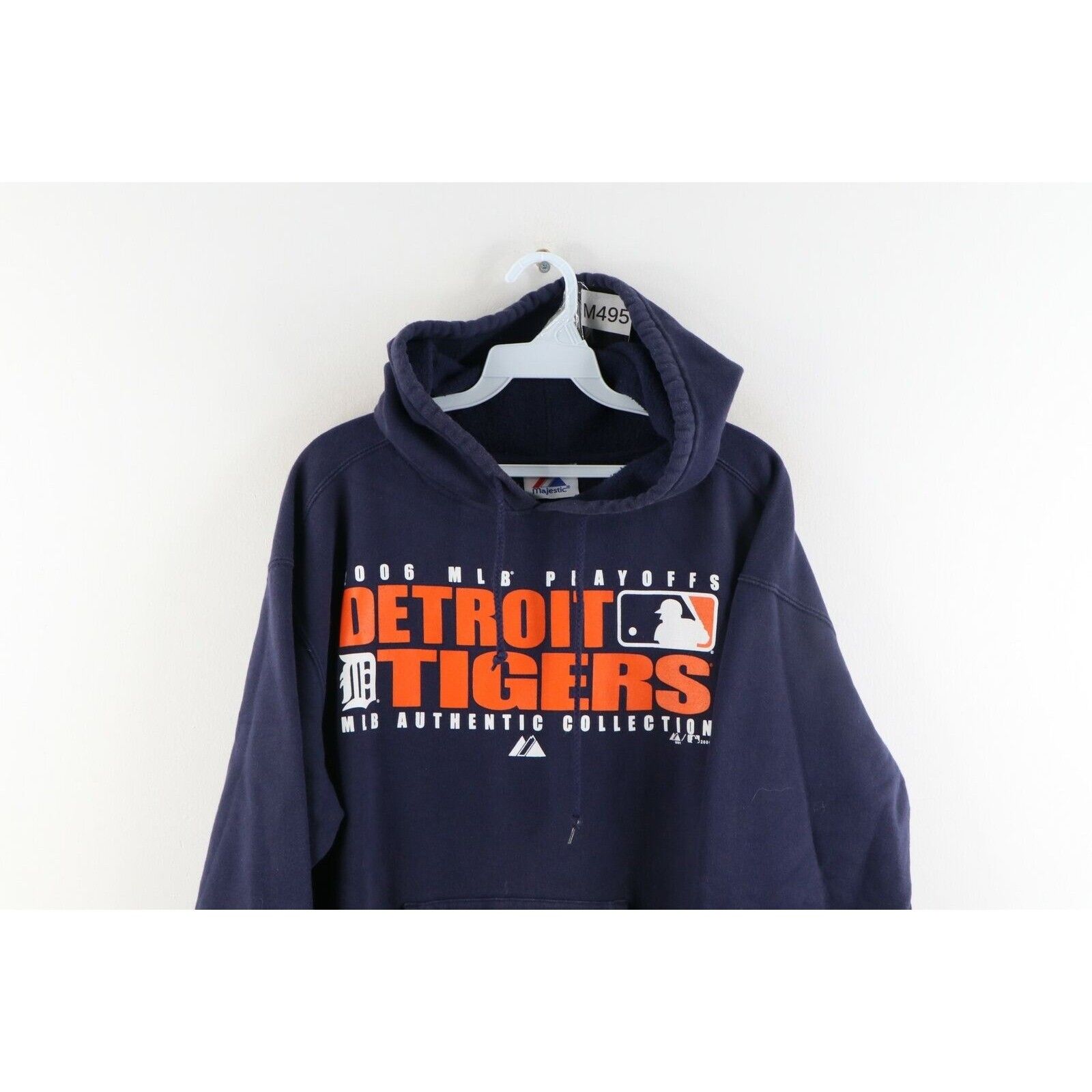 Vintage Vintage Majestic Detroit Tigers 2006 Playoffs Faded Hoodie Size US L / EU 52-54 / 3 - 2 Preview