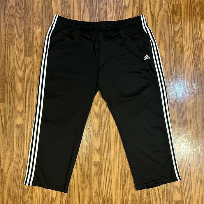 Adidas Adidas Track Pants Big And Tall Mens Size 4xlt Black White Original Grailed 2619