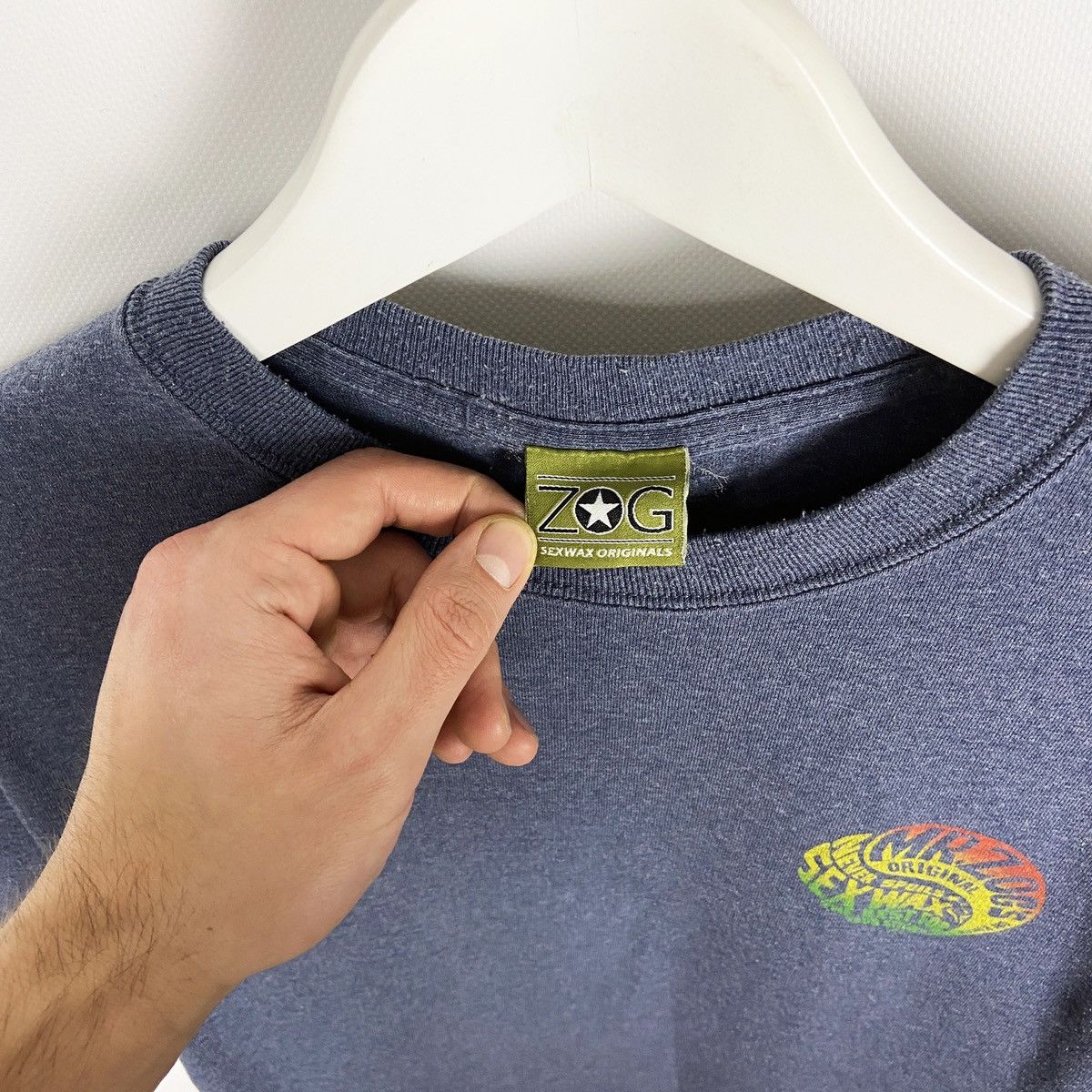 Vintage Vintage 90s Mr Zog’s Sex Wax rare Made in USA OG tee skate Size US M / EU 48-50 / 2 - 6 Thumbnail