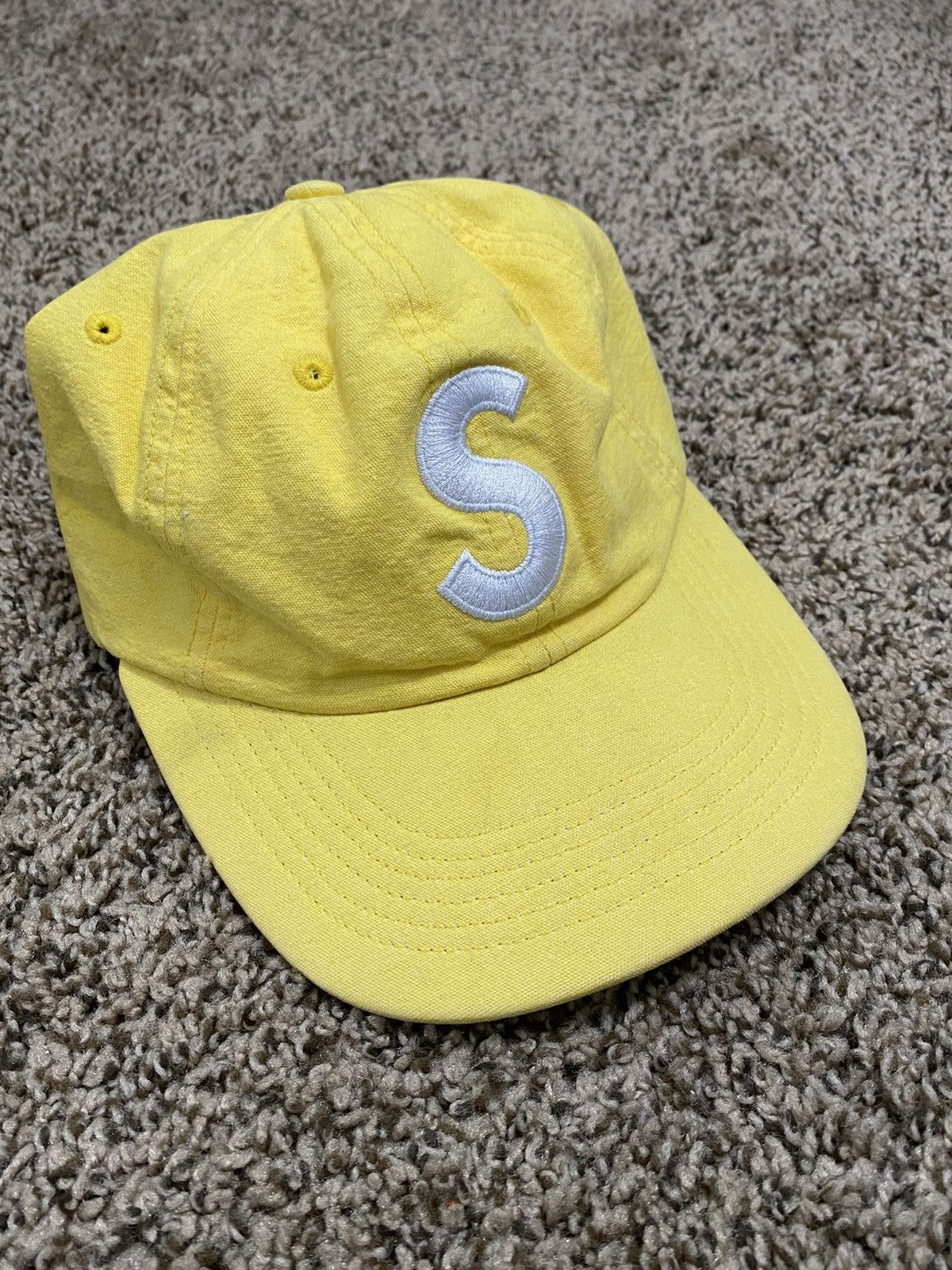 Supreme Supreme Washed Chambray S Logo Cap | Grailed